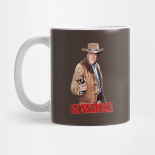 Gunsmoke - Matt Dillon - Gun - 50s Tv Show Mug